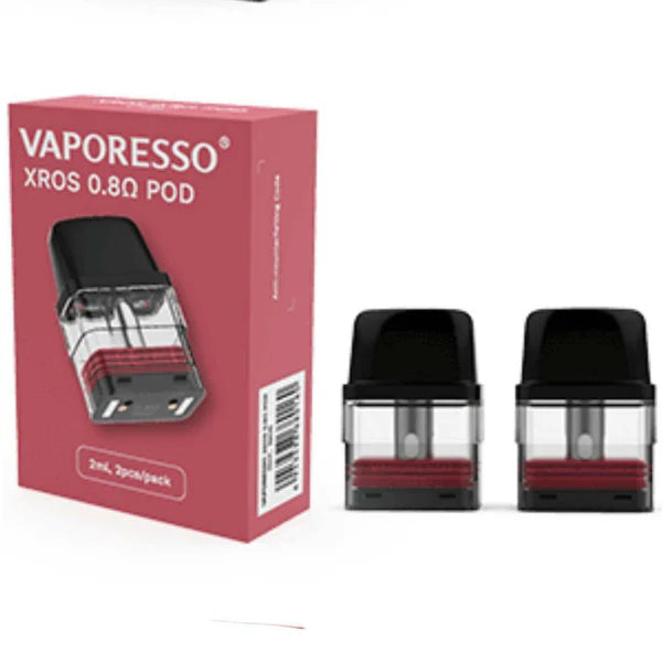 Vaporesso XROS Vaping Pod Kit 800mAh Battery 2ml e-juice Capacity + 2x 2ml XROS 0.8 Pods