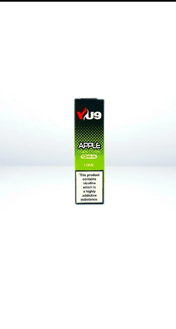 Apple VU9 E-Liquid 20x10ml | 70/30 PG/VG | 6mg, 12mg, 18mg