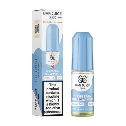 Bar Juice 5000 Blueberry Pomegranate Nic Salt Vape juice 10ml