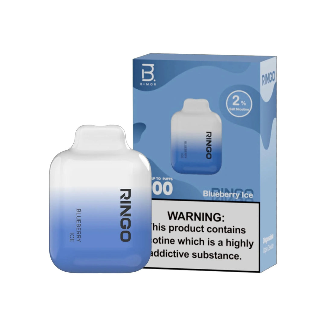 BLUEBERRY ICE RINGO 20MG VAPE - CRYSTAL ELUX ALTERNATIVE