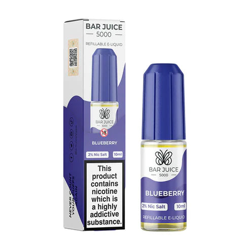 Bar Juice 5000 Blueberry Nic Salt Vape juice 10ml