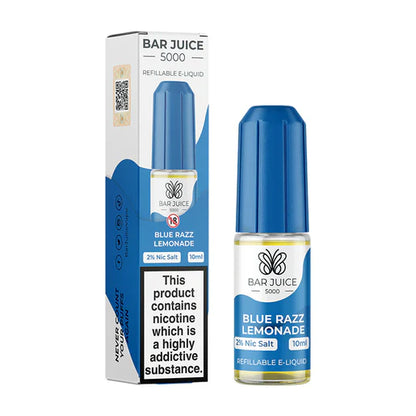 Blue Razz Lemonade Nic Salt E-Liquid by Bar Juice 5000