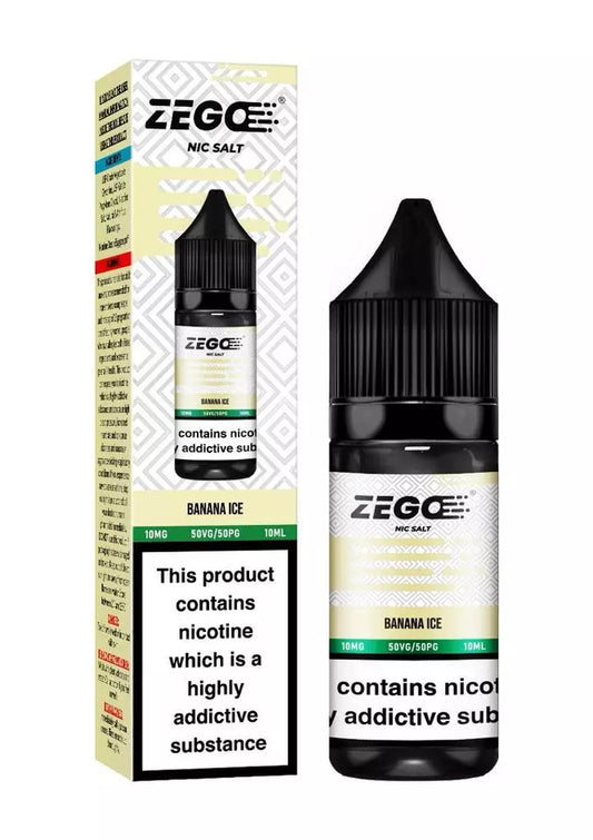 Banana Ice Zego Nic Salt 10ml E-Liquid 10mg/20mg