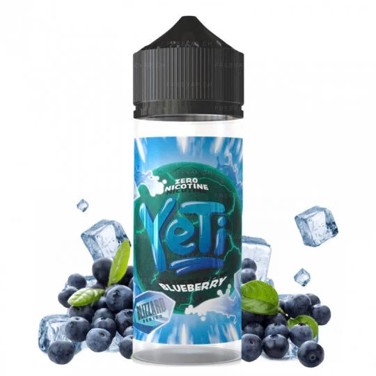 Blizzard Series | Blueberry YETI 100ML E-Liquid - Fruity Ice Cold Series 70VG/30PG 0mg/ml