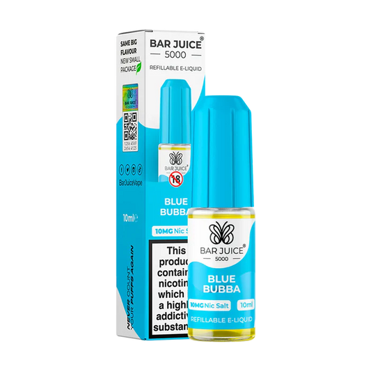 Blue Bubba 10ml Nic Salt E-Liquid by Bar Juice 5000