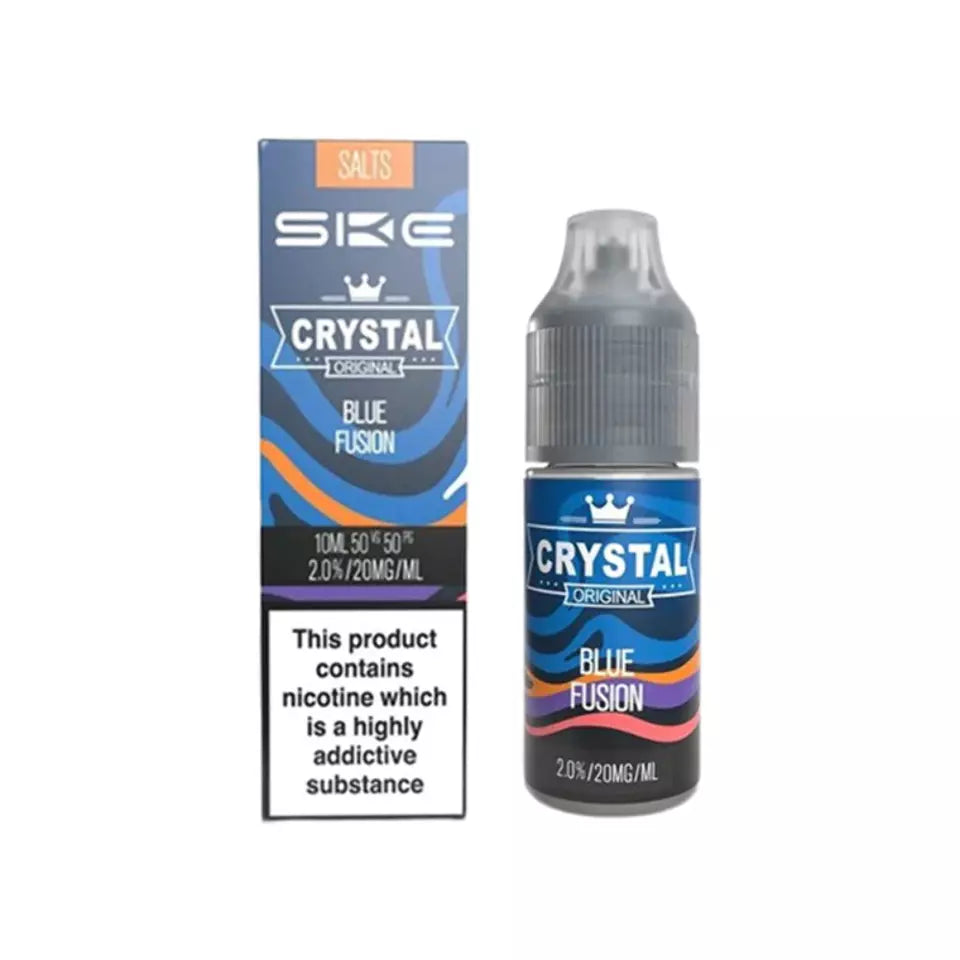 Blue Fusion SKE Crystal Nic Salt E Liquid 10ml - 10mg/20mg