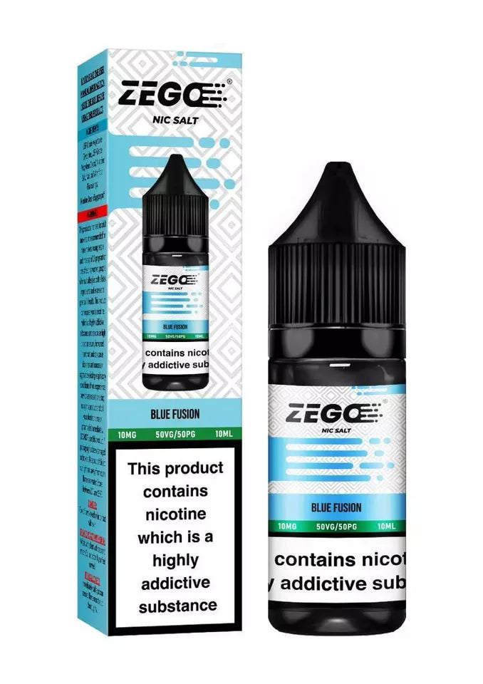 Blue Fusion Zego Nic Salt 10ml E-Liquid 10mg/20mg