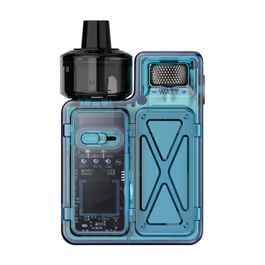 Blue Uwell Crown M Kit 35W 1000mAh 2ML Pod Mod with Twin Coils