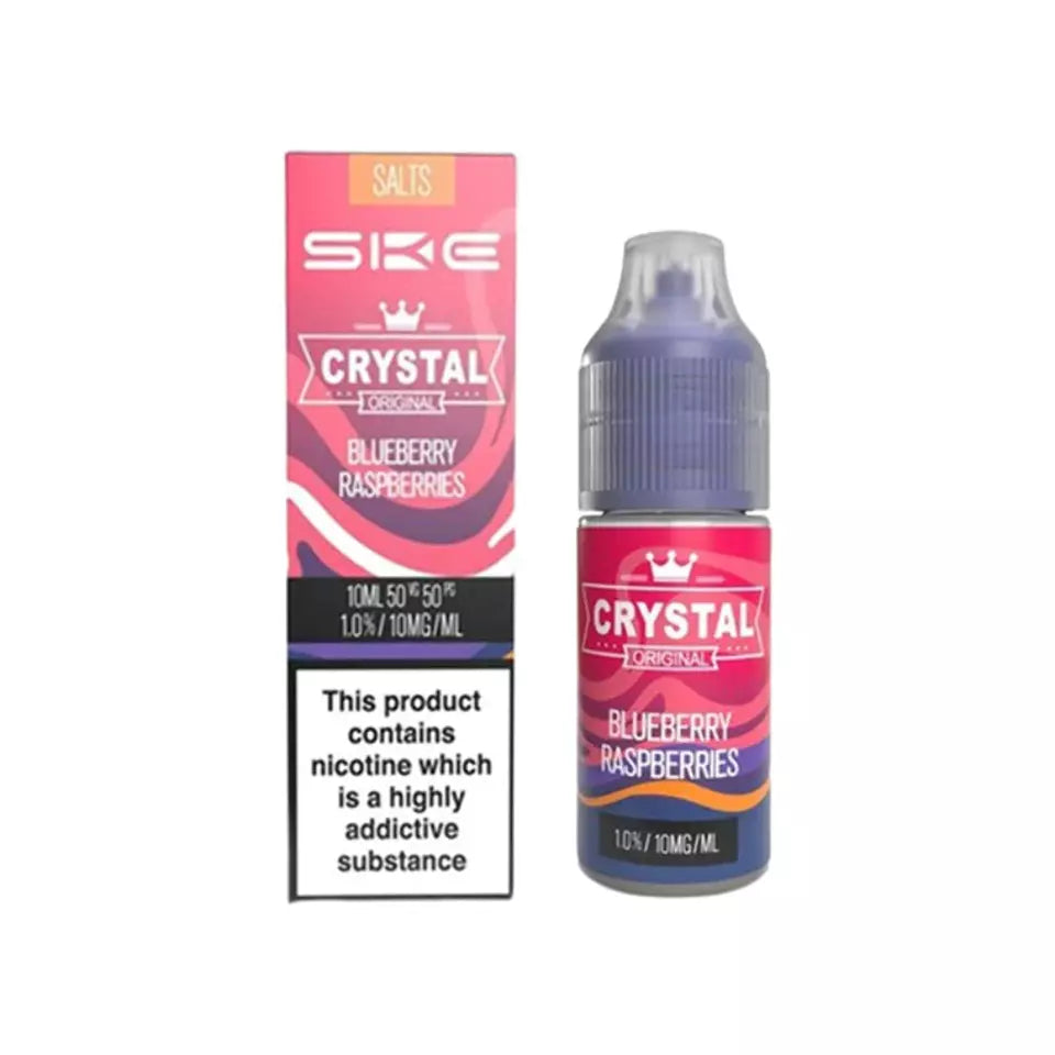 Blueberry Raspberries SKE Crystal Nic Salt E Liquid 10ml - 10mg/20mg