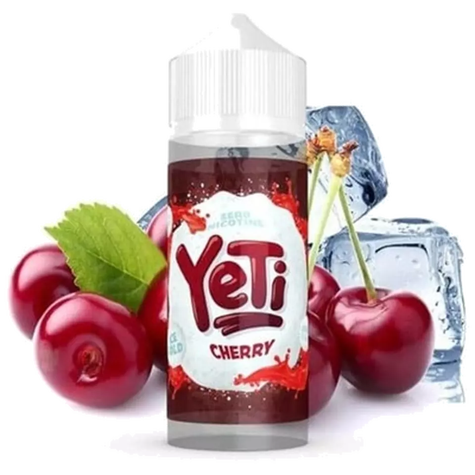 Cherry YETI 100ML E-Liquid - Fruity Ice Cold Series 70VG/30PG 0mg/ml