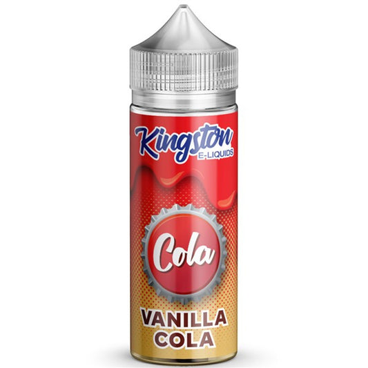 Cola - Vanilla Kingston 100ml Nicotine Free 0mg E Liquid VAPE Juice