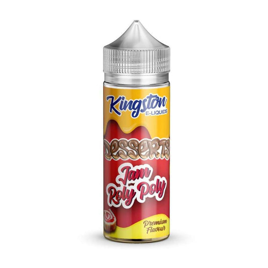 Dessert - Jem Roly Poly Kingston 100ml Nicotine Free 0mg E Liquid VAPE Juice