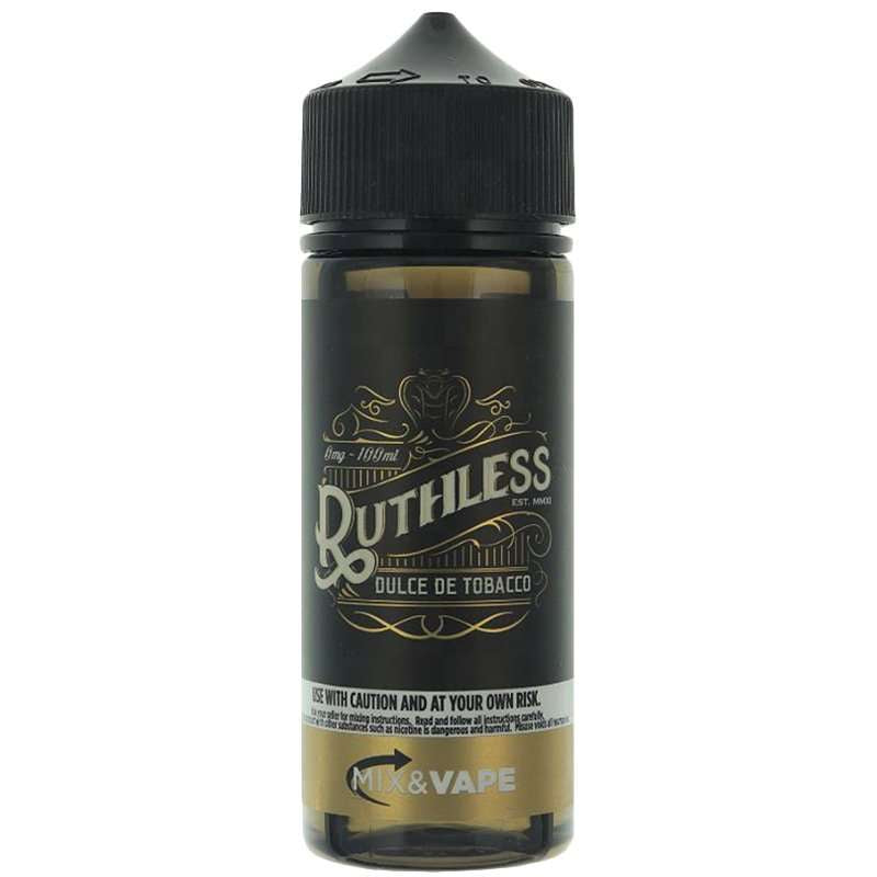 Ruthless 100ml E-Liquid 0mg Cloud Chaser Vape Juice - All Flavour