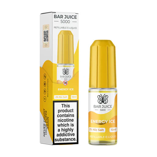 Energy Ice Nic Salt E-Liquid by Bar Juice 5000