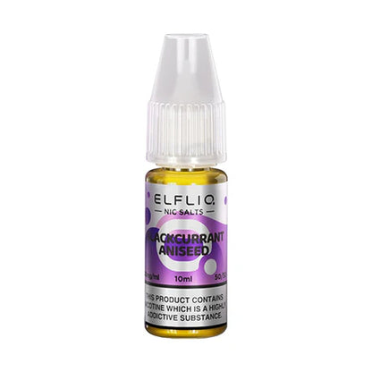 ELFBAR ElfLiq Nic Salts - Blackcurrant Aniseed - 10ml