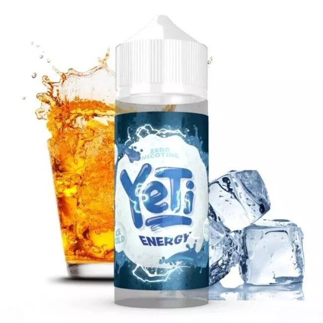 Energy YETI 100ML E-Liquid - Fruity Ice Cold Series 70VG/30PG 0mg/ml