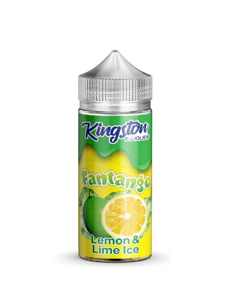 Fantango - Lemon & Lime Ice Kingston 100ml Nicotine Free 0mg E Liquid VAPE Juice