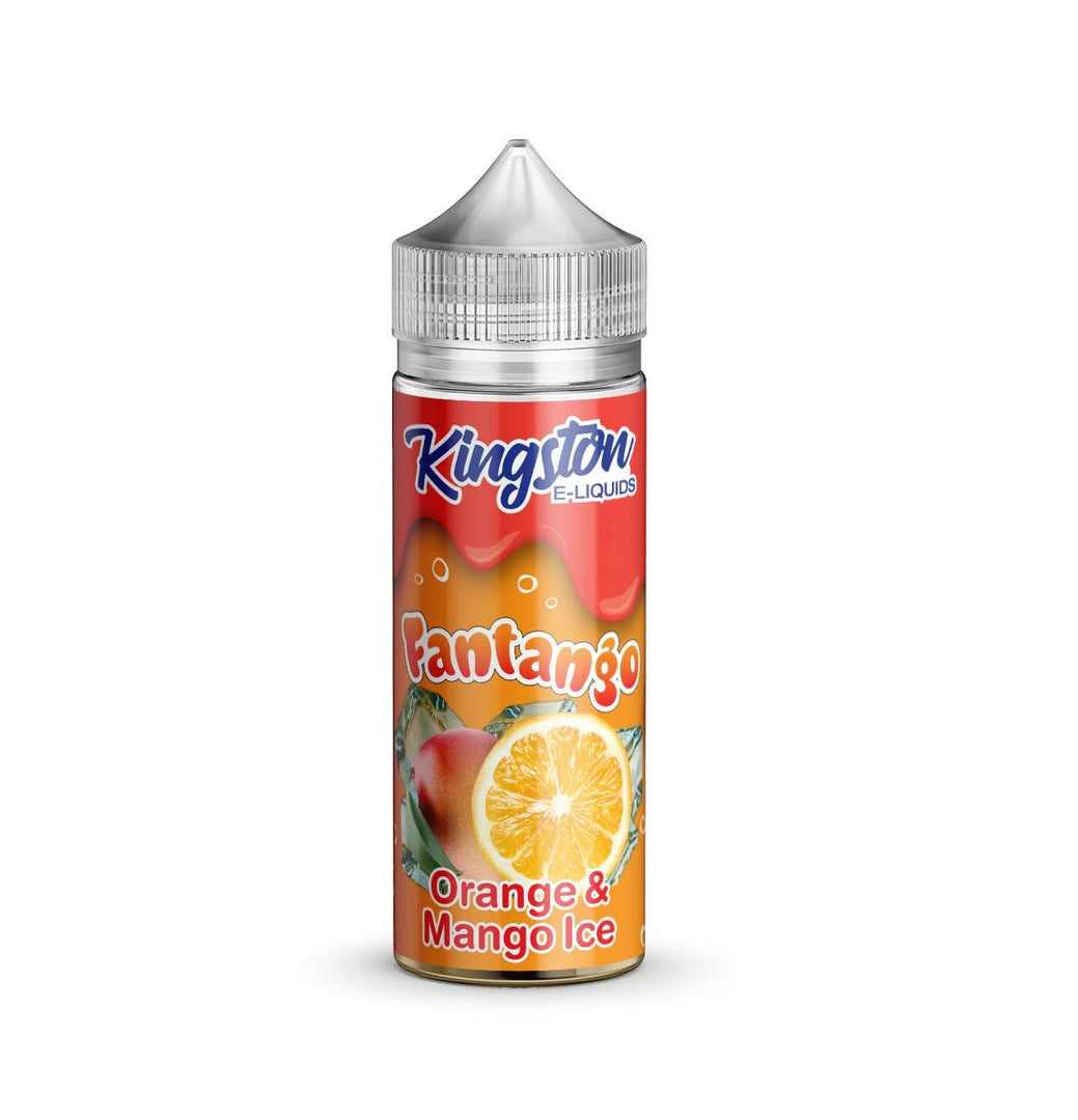 Fantango - Orange Mango Ice Kingston 100ml Nicotine Free 0mg E Liquid VAPE Juice