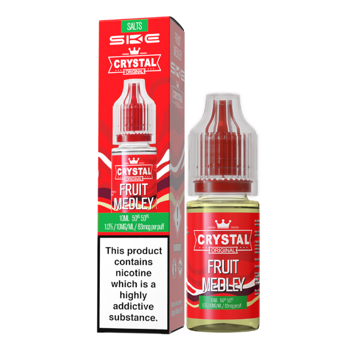 Fruit Medley SKE Crystal Nic Salt E Liquid 10ml - 10mg/20mg