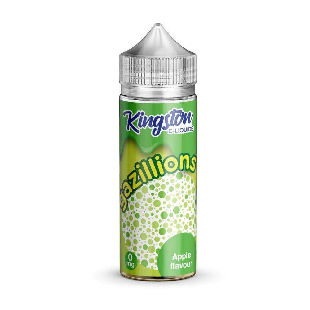 Gazillions - Apple Kingston 100ml Nicotine Free 0mg E Liquid VAPE Juice