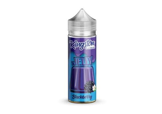 Jelly - Blackberry Kingston 100ml Nicotine Free 0mg E Liquid VAPE Juice