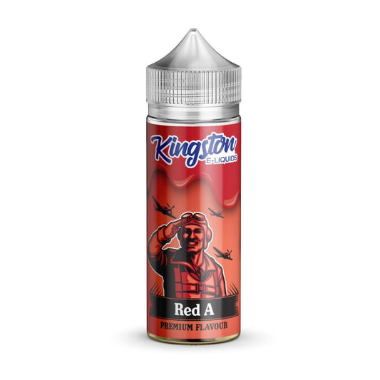 Red A Kingston 100ml Nicotine Free 0mg E Liquid VAPE Juice