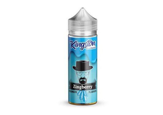 Zingberry Kingston 100ml Nicotine Free 0mg E Liquid VAPE Juice