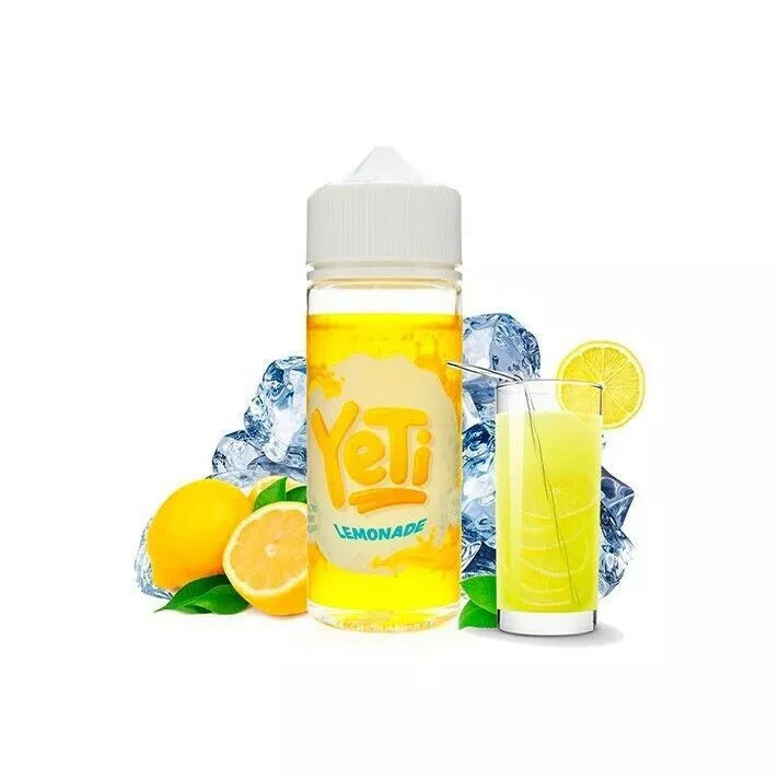 Lemonade YETI 100ML E-Liquid - Fruity Ice Cold Series 70VG/30PG 0mg/ml