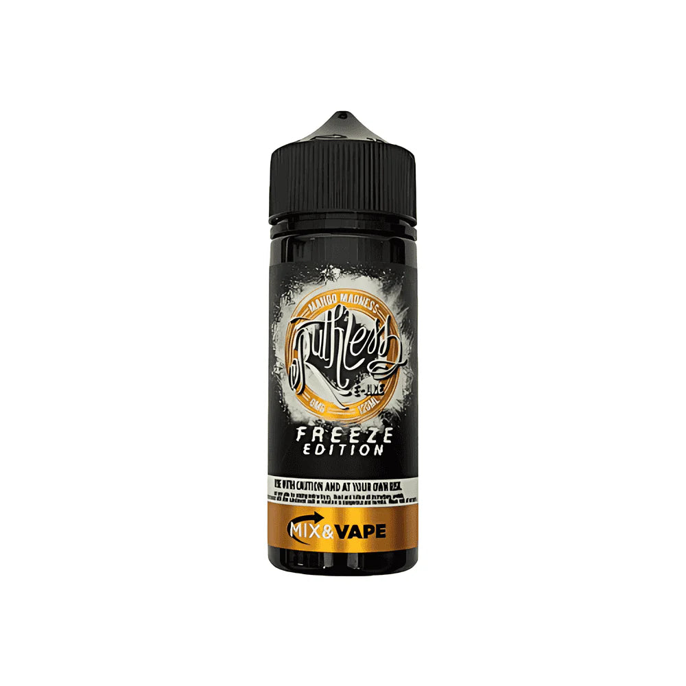 Ruthless 100ml E-Liquid 0mg Cloud Chaser Vape Juice - All Flavour