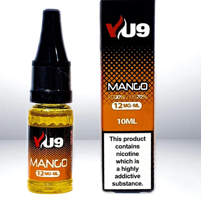 Mango VU9 E-Liquid 20x10ml | 70/30 PG/VG | 6mg, 12mg, 18mg