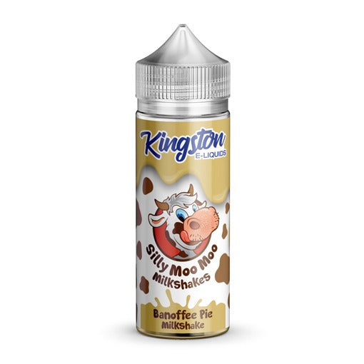 Milkshake - Banoffee Pie Kingston 100ml Nicotine Free 0mg E Liquid VAPE Juice