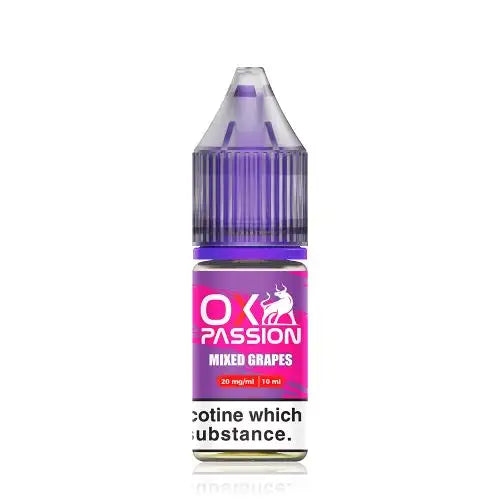 Mixed Grapes OXVA Ox Passion Nic Salt 10mg/20mg 10ML E-Liquid