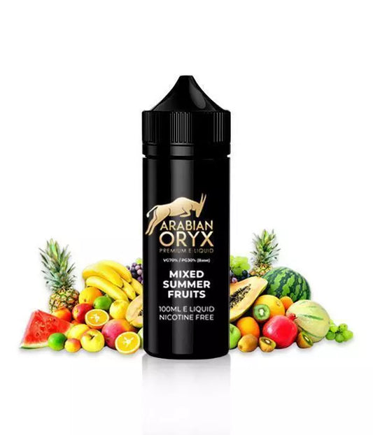 Mixed Summer Fruits ARABIAN ORYX E Liquid 100ML | Premium 0mg Juice