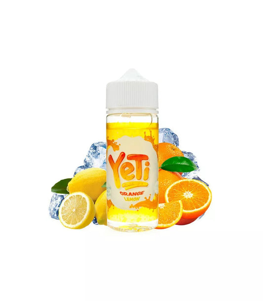 Orange Lemon YETI 100ML E-Liquid - Fruity Ice Cold Series 70VG/30PG 0mg/ml