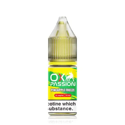 Pineapple Freeze OXVA Ox Passion Nic Salt 10mg/20mg 10ML E-Liquid