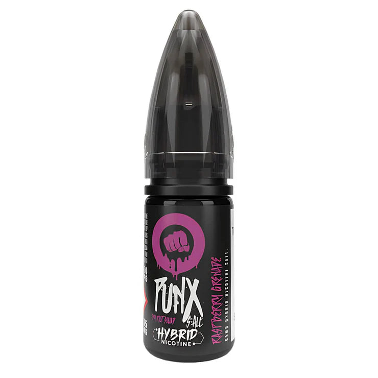 Raspberry Grenade Riot Squad Punx Nic Salts 10ml - 5mg/10mg/20mg