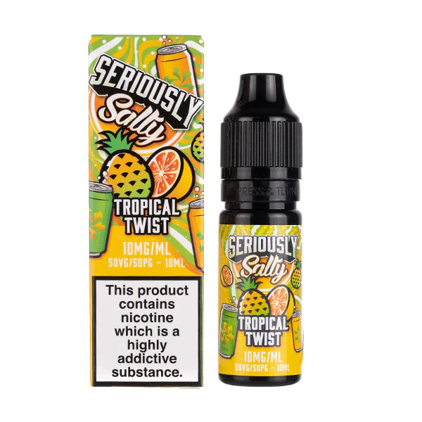 Tropical Twist Nic Salt E-Liquid by Seriously Salty