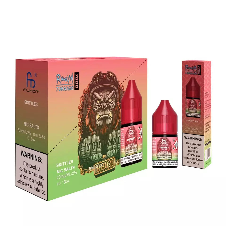 Sketls R&M Nic Salt E Liquid 10ml - 10mg/20mg