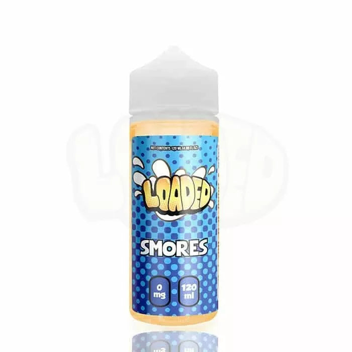 Smores Loaded E-Liquid 120ml - Apple Fritter, Lemon Bar, Melon Milkshake