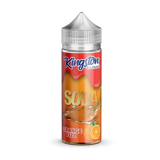 Soda - Orange Fizz Kingston 100ml Nicotine Free 0mg E Liquid VAPE Juice