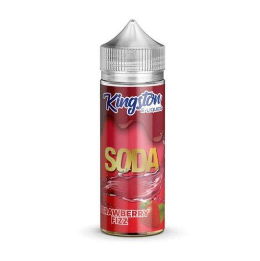 Soda - Strawberry Fizz Kingston 100ml Nicotine Free 0mg E Liquid VAPE Juice