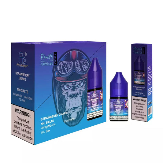 Strawberry Grape R&M Nic Salt E Liquid 10ml - 10mg/20mg