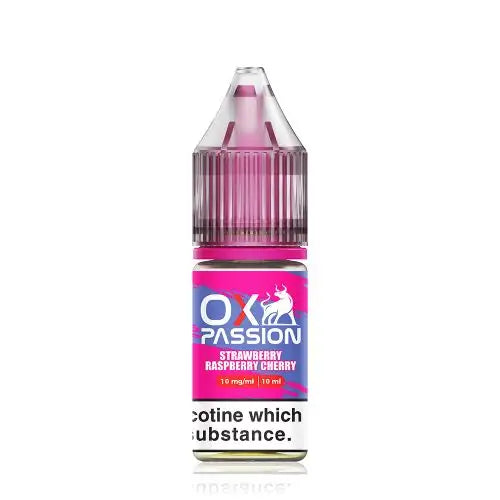 Strawberry Raspberry Cherry OXVA Ox Passion Nic Salt 10mg/20mg 10ML E-Liquid