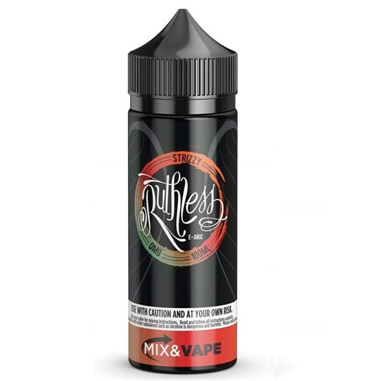 Ruthless 100ml E-Liquid 0mg Cloud Chaser Vape Juice - All Flavour