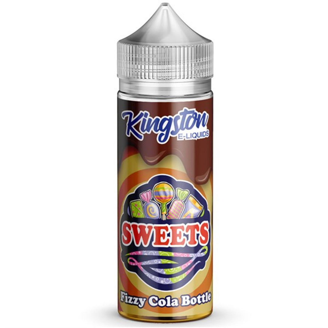 Sweet - Fizzy Cola Bottles Kingston 100ml Nicotine Free 0mg E Liquid VAPE Juice