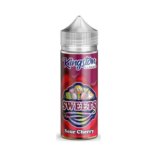 Sweet - Sour Cherry Kingston 100ml Nicotine Free 0mg E Liquid VAPE Juice