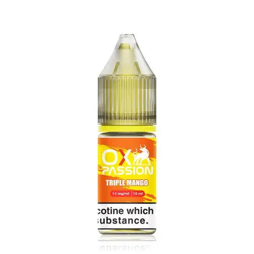 Triple Mango OXVA Ox Passion Nic Salt 10mg/20mg 10ML E-Liquid