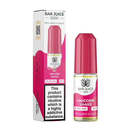 Bar Juice 5000 Unicorn Shake Nic Salt Vape juice 10ml