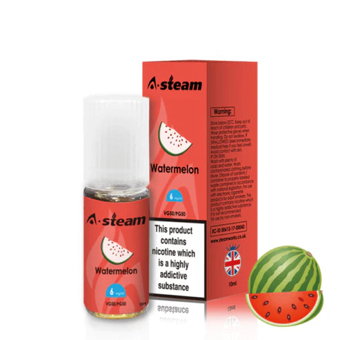 Watermelon A-Steam 10ml Premium Vape Juice Variety Pack (10x)