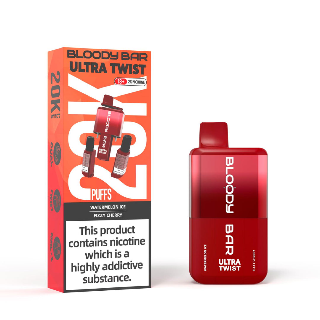 Bloody Bar Ultra Twist 20000 Puffs Disposable Vape